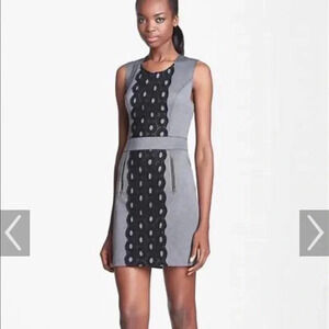 Tracy Reese lace front shift dress